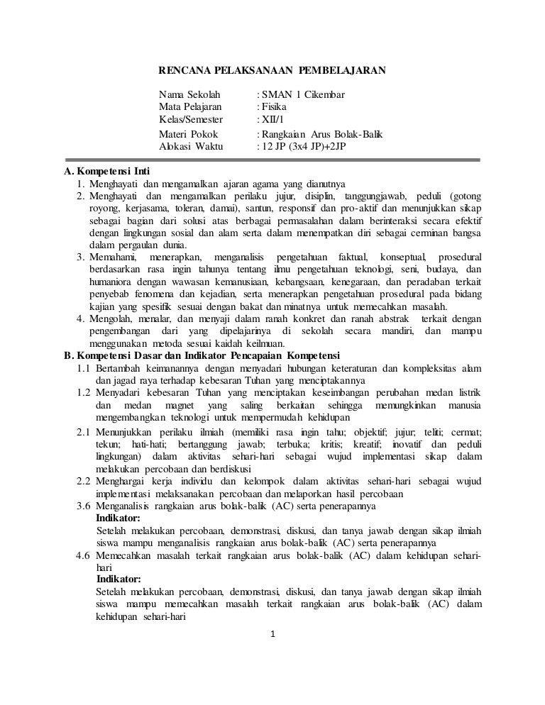 11 Sma Kelas Xii Rpp Kd 3 6 4 6 Arus Bolak Balik Karlina 1308233