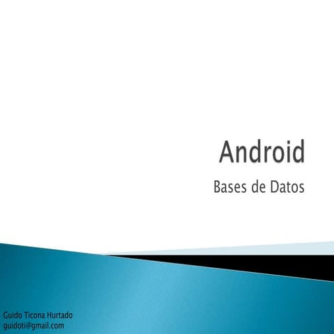 11.android   bases de datos