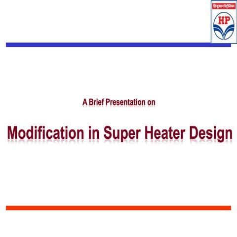 Boiler Superheater Design Modification