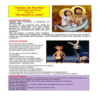 GUIÓN DE LA EUCARISTIA FAMILIAR DE ...