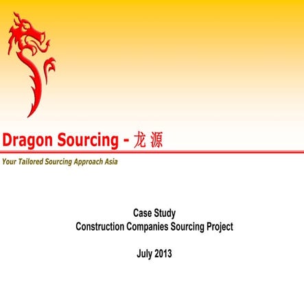 Construction Company Case Study by Dragonsourcing