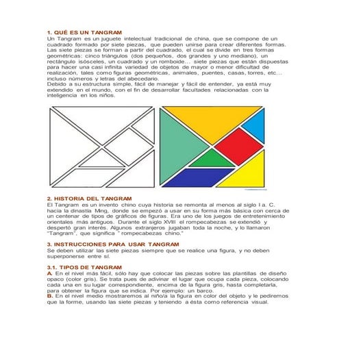 Tangram | PDF