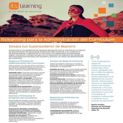 itslearning para la administración del currículum