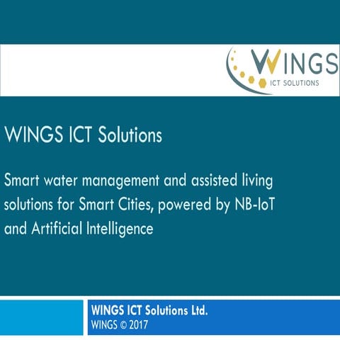 Smart Water Management and Assisted Living Solutions for Smart Cities, powere...