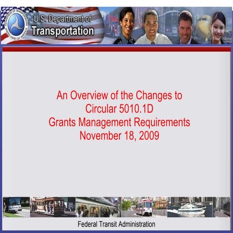 An Overview of the Changes to Circular 5010.1D Grants Management Requirements