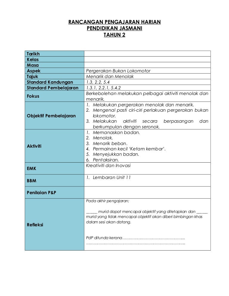 11 Pergerakan Bukan Lokomotor Menarik Dan Menolak