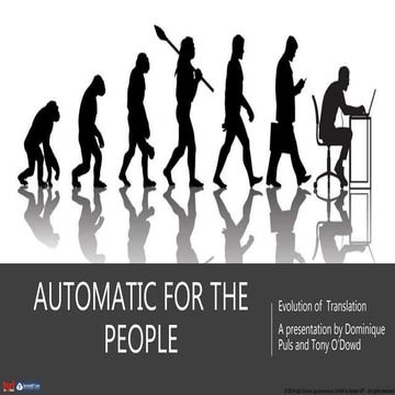 TAUS Global Content Summit Amsterdam 2019 / Automatic for the People by Domin...