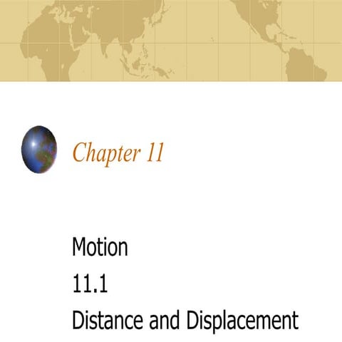 11 1 Distance And Displacement