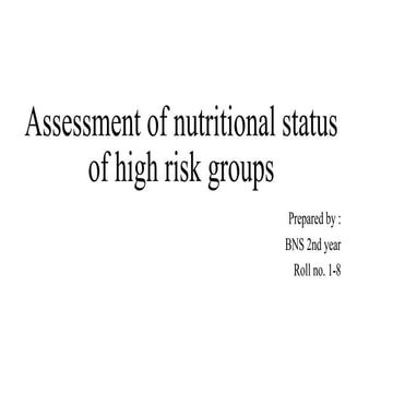  Major nutritional problems in nepal