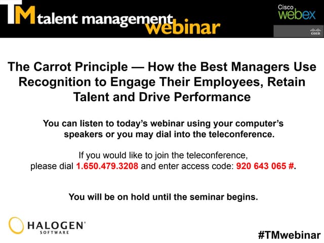 The Carrot Principle — How the Best...