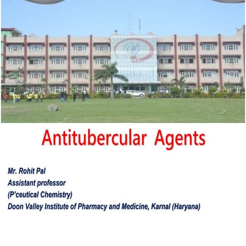 Antitubercular drugs