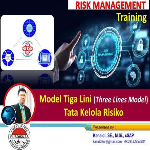 Model Tiga Lini (Three Lines Model) Tata Kelola RISIKO _Training "RISK MANAGE...