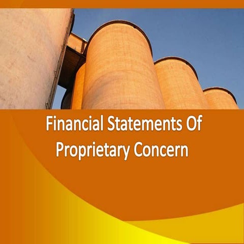 Financial Statement of Propritor Concern.pptx