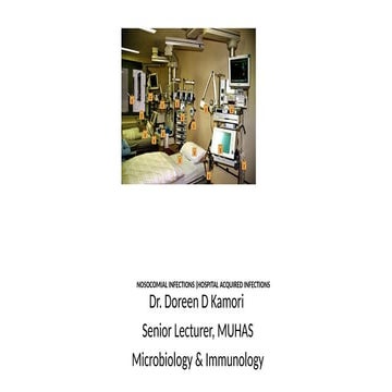 Nosocomial Infection_2024. and hospital aquired infection