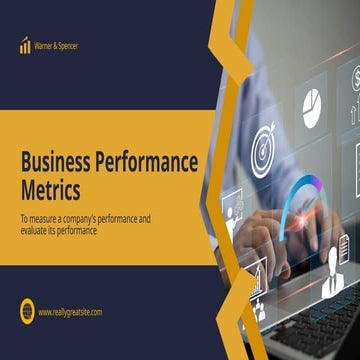Image result for Business Performance Metrics for the Business Company | PPTX