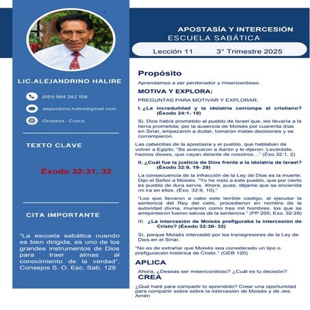 Escuela Sabática lección 11. Apostasía y intecesión.pdf