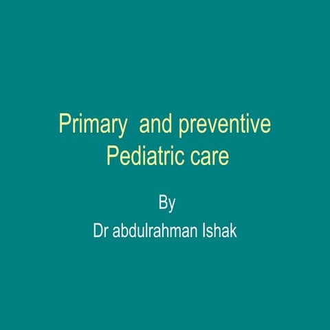 Childhood immunization | PPTX