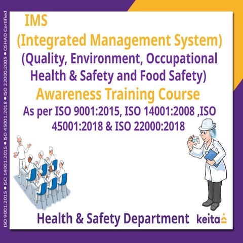 Integrated Management System training,awareness,safety | PPTX