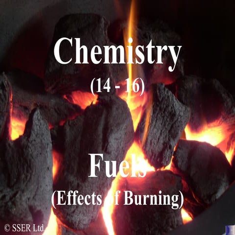 11.3 fuels   effects of burning