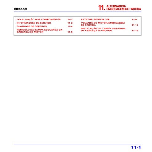11   alternador - embreagem de partida