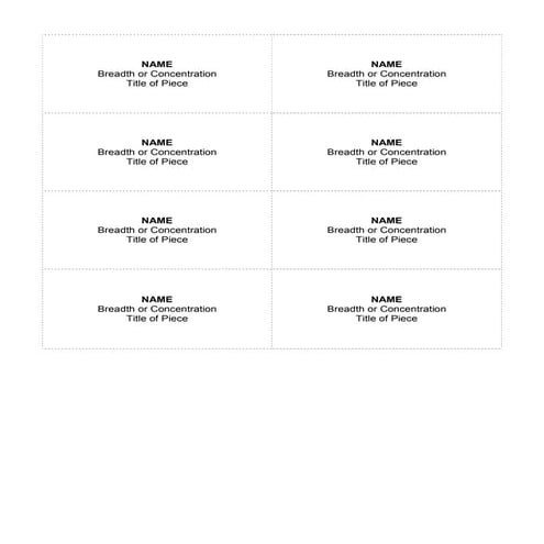 11 ap b fast name cards