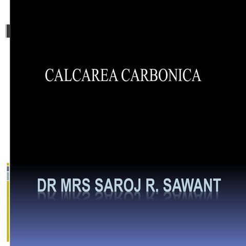Calcarea Carbonica pptx