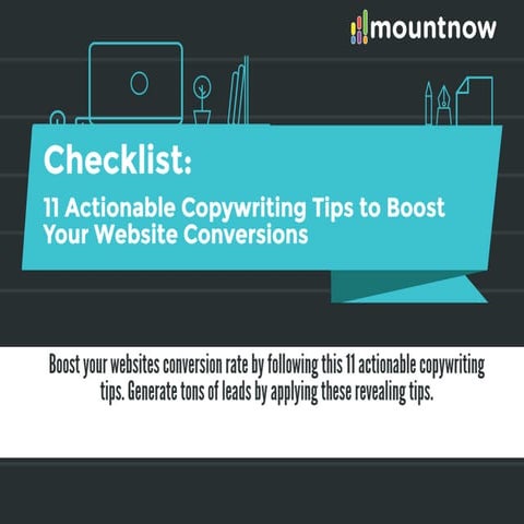 11 Actionable Copywriting Tips to Boost Your Website Conversions | PPT