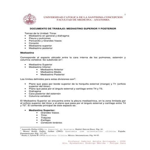 11. documento mediastino superior e inferior