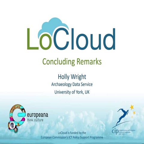 Workshop: Concluding Remarks