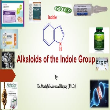   Indole alkaloids