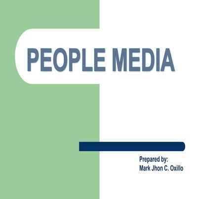 People Media - Media and Information Literacy (MIL)