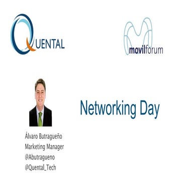 Presentación Quetal  en Networking Day moviforum 