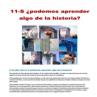 11-S ¿podemos aprender algo de la h...