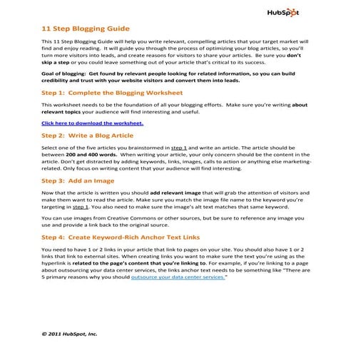 How to write a blog? | PPTX