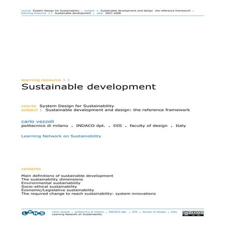6. Models for Sustainable Development.ppt