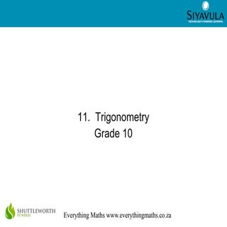 11 trigonometry