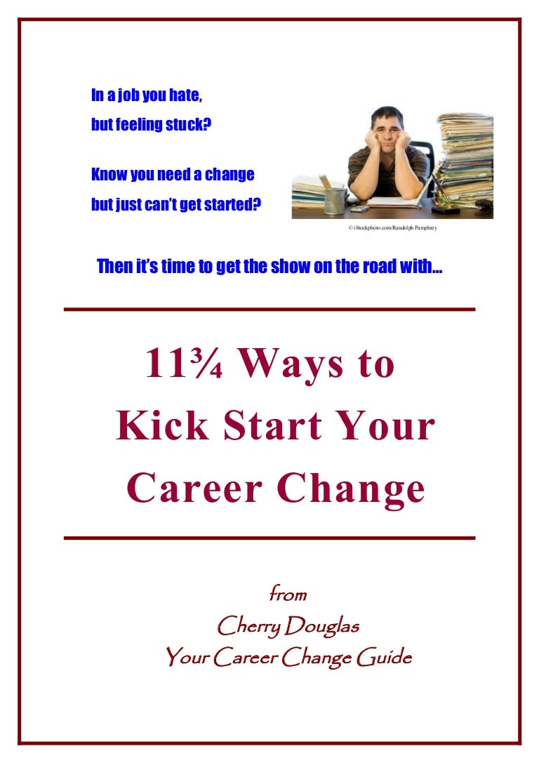 11 waystokickstartyourcareerchange