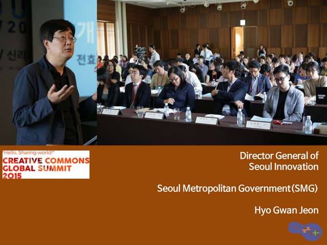 공유 서울의 3년간의 시도, 그리고 미래 (Urban Problems Innovative Approaches) - 전효관
