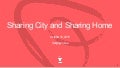 Sharing City and Sharing Home - Sang-hyun Lee