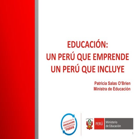 PERUMIN 31: Educación: un Perú que emprende, un Perú que incluye