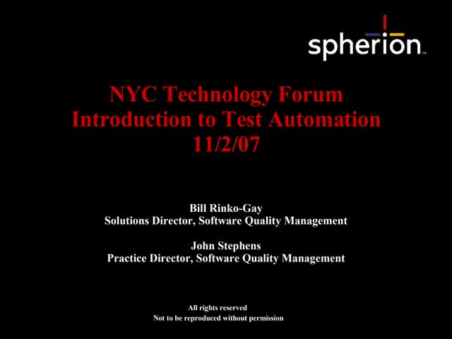 Software Testing