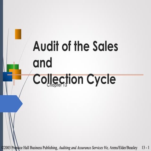 11001 Revenue and Cash Receipt Cycle.ppt