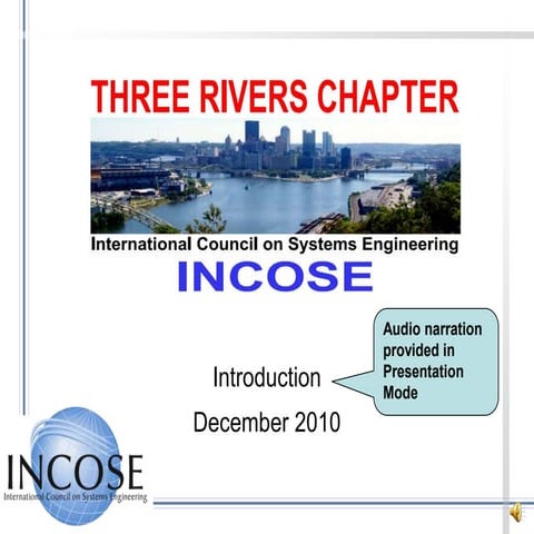 INCOSE THREE RIVERS CHAPTER