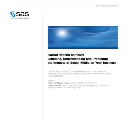 Social Media Metrics