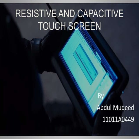 touch screen technology