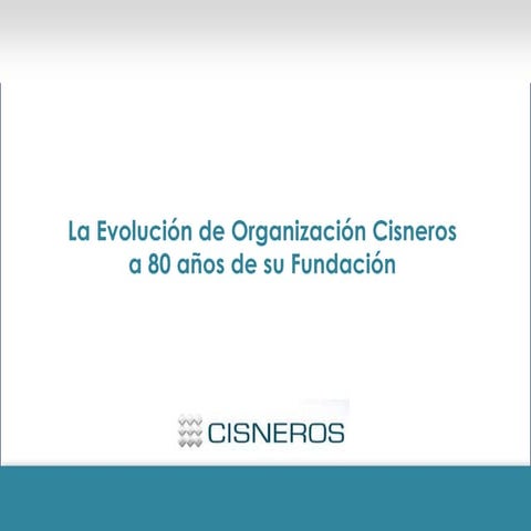 Historia cronológica con los momentos más importantes para la empresa.