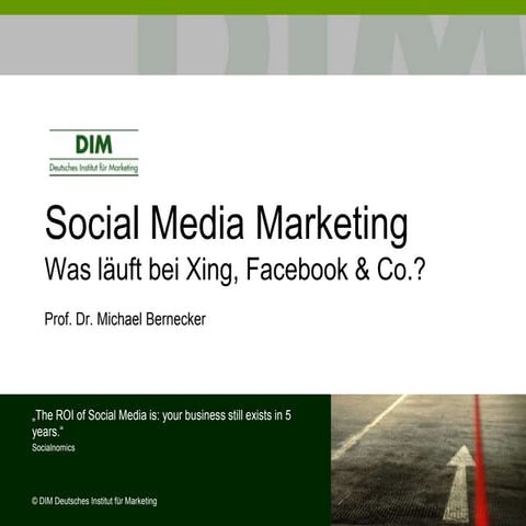Social Media Marketing - GABAL 30.01.2011