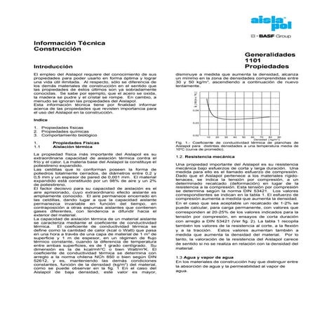 1101propiedades De Aislapol