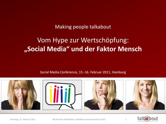 Social Media, Wertschöpfung und der...
