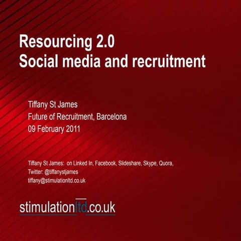 Social media and recruitment